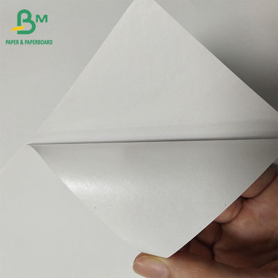 Rolo de papel branco revestido de lado único com folhas auto-aderentes de alta aderência