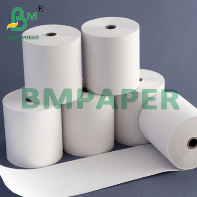Papel térmico de 48 gm 55 gm em pequenos rolos utilizado como loja restaurante