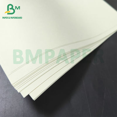 Papel de cor branco creme opaco não revestido 70# 80# Papel liso