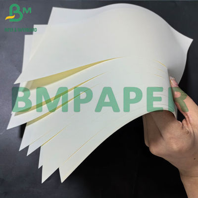 55 gm 60 gm Papel colorido de creme de livro não revestido Papel offset volumoso de marfim
