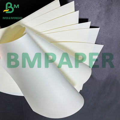 55 gm 58 gm Papel sem revestimento, creme, livre de madeira, marfim