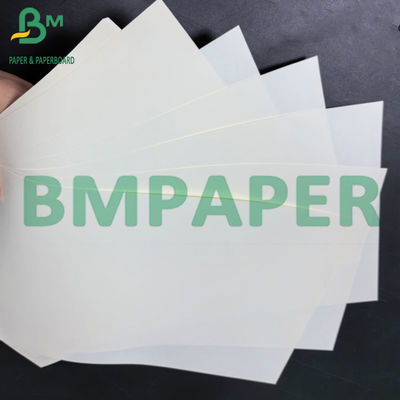 55 gm 58 gm Papel sem revestimento, creme, livre de madeira, marfim