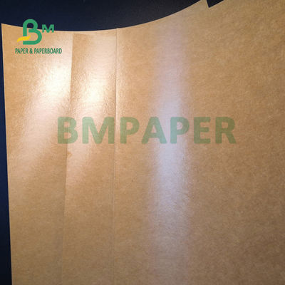 270gm + 15g PE Brown Food Trays Caixa de papel para hambúrguer 850mm Greaseproof
