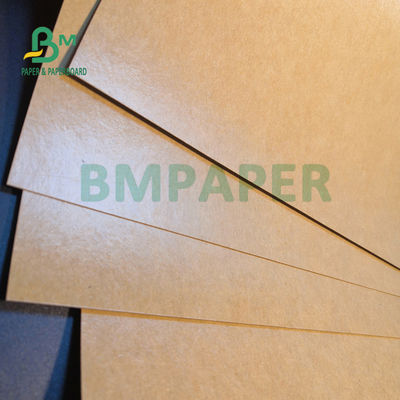 270gm + 15g PE Brown Food Trays Caixa de papel para hambúrguer 850mm Greaseproof