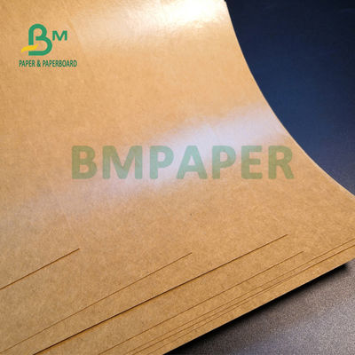 270gm + 15g PE Brown Food Trays Caixa de papel para hambúrguer 850mm Greaseproof