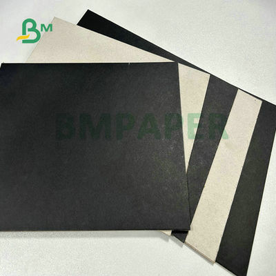 61 X 86cm Foto Álbum Páginas 1.5mm 2mm 3mm 1 Lado Black Book Binding Board Com Volta Cinza Para Caixa de Presente