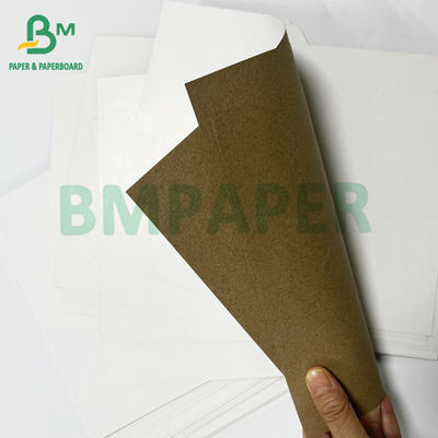 Tubos de papel 220 240 GSM Pulpa reciclada Cartão Kraft branco revestido