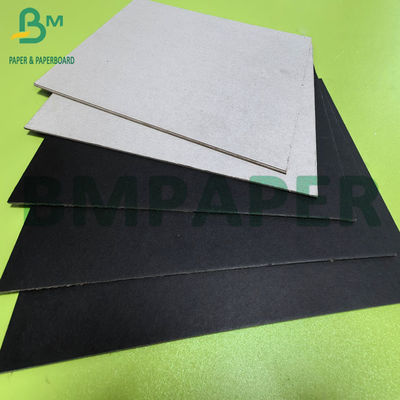 2 mm de cartão duplex preto reciclável de alta rigidez com parte traseira cinzenta para quadro fotográfico