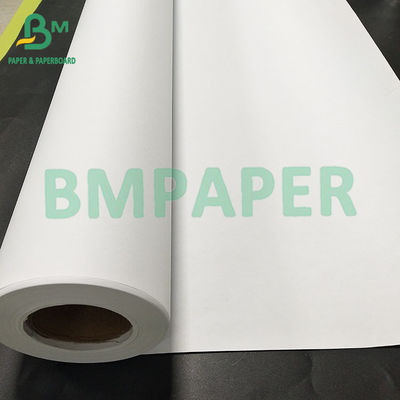 20LB 914mm*50m Papel de Ficha de Engenharia de Absorção de Tinta Branca Para desenho CAD