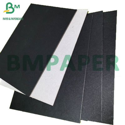 1 mm 2 mm Cartão de cartão de desenho pesado Cartão de papel preto de um lado para impressão