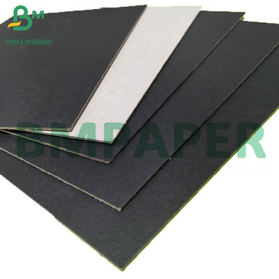1 mm 2 mm Cartão de cartão de desenho pesado Cartão de papel preto de um lado para impressão