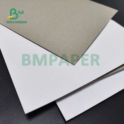 1.5 mm 2 mm Placa duplex revestida de branco laminada para caixa de roupas 700 x 1020 mm