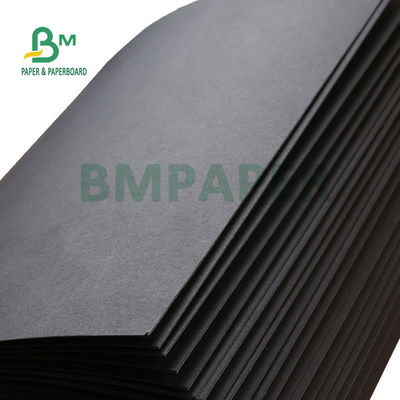 400gm Cartão de papel Kraft preto para quadro fotográfico 70 x 100cm Resistente à dobragem