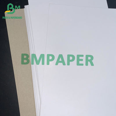 C1S Grey Back Paper Board 350gm 450gm 22 x 26 polegadas Marca de cada marca de cada 100 / 200 folhas