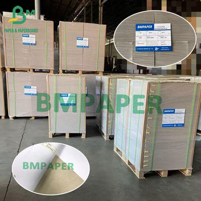 C1S Grey Back Paper Board 350gm 450gm 22 x 26 polegadas Marca de cada marca de cada 100 / 200 folhas