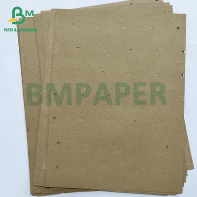 70gm Reciclável buraco redondo perfurando subposição de papel Kraft para fábrica de vestuário