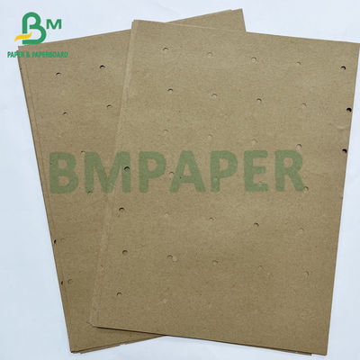 70gm Reciclável buraco redondo perfurando subposição de papel Kraft para fábrica de vestuário