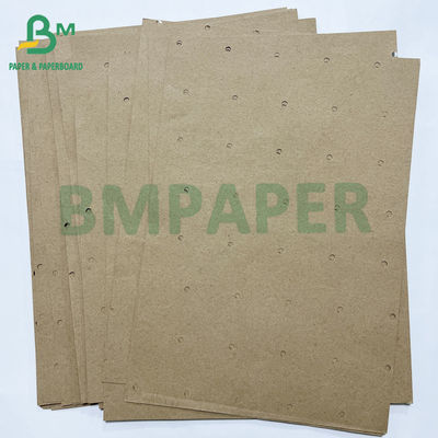 70gm Reciclável buraco redondo perfurando subposição de papel Kraft para fábrica de vestuário