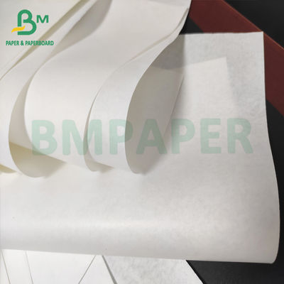 Papel de embrulho de vidro para frutas e vegetais, livre de ácidos, branco translúcido