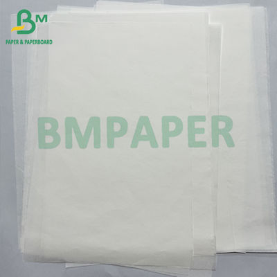20gm Rolo de papel de vidro liso semitransparente para calçados Pacotes de roupas