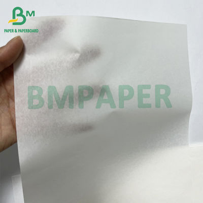 20gm Rolo de papel de vidro liso semitransparente para calçados Pacotes de roupas
