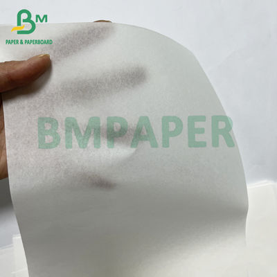 20gm Rolo de papel de vidro liso semitransparente para calçados Pacotes de roupas