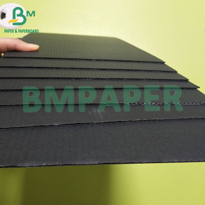 1.5MM 2MM E Pit 110+110+110 Cartão preto Cartão ondulado de flauta tripla camada para embalagem de papel
