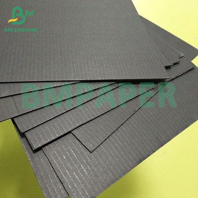 1.5MM 2MM E Pit 110+110+110 Cartão preto Cartão ondulado de flauta tripla camada para embalagem de papel