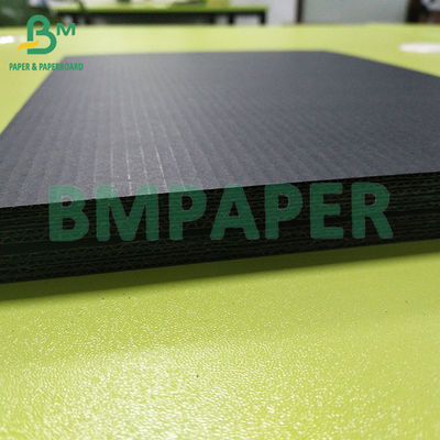 1.5MM 2MM E Pit 110+110+110 Cartão preto Cartão ondulado de flauta tripla camada para embalagem de papel