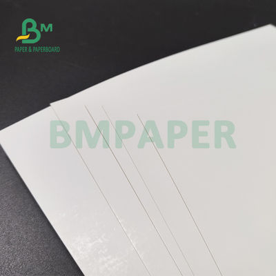 220 g 270 g Papelão branco brilhante revestido de um lado para cartão postal 700 x 1000 mm