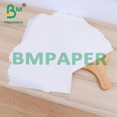 15 x 15 polegadas de papel de embalagem de sanduíche branco compostável para deli