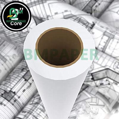 20 libras de papel de ligação para o plano de jato de tinta 30 &quot; 36'x 500'3 &quot; núcleo 92 Branco brilhante