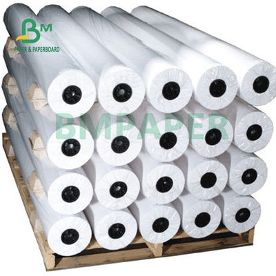 20 libras de papel de ligação para o plano de jato de tinta 30 &quot; 36'x 500'3 &quot; núcleo 92 Branco brilhante