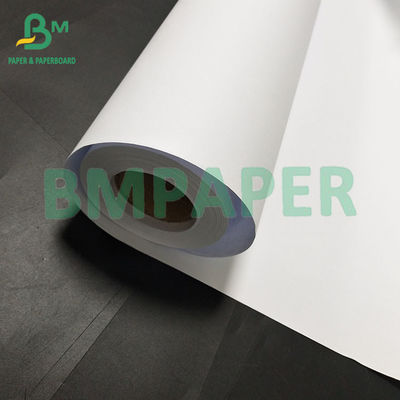 24&quot;×150ft 36&quot;×150ft 2inch Core 20lb Papel de Ficha de CAD Branco Para Papel de Desenho de Engenharia