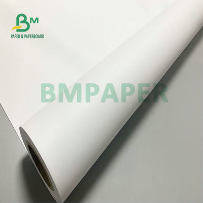 24' x 300ft 20# Papel de ligação, tinta de jato, rolos CAD sem revestimento, núcleo de 2'