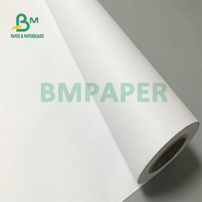 24' x 300ft 20# Papel de ligação, tinta de jato, rolos CAD sem revestimento, núcleo de 2'