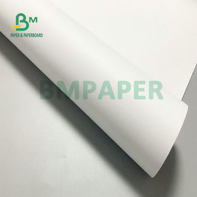 24' x 300ft 20# Papel de ligação, tinta de jato, rolos CAD sem revestimento, núcleo de 2'