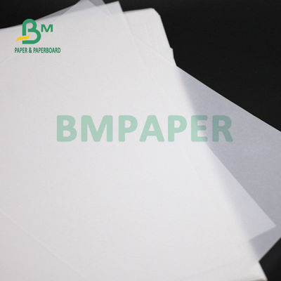 Papel de rastreamento branco translúcido de 80 gm 113 gm para esboço 610 mm x 914 mm