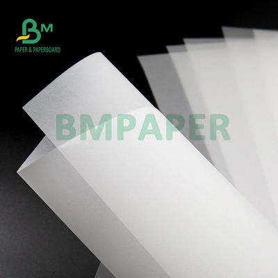 Papel de rastreamento branco translúcido de 80 gm 113 gm para esboço 610 mm x 914 mm