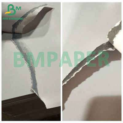 Papel anti-transparência com alta rigidez Papel revestido com núcleo preto e núcleo azul C2S