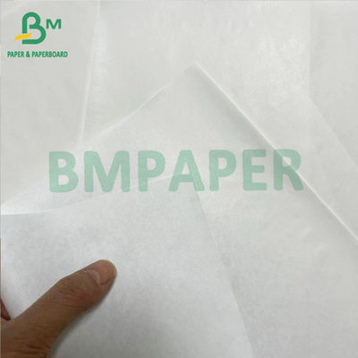 Papel Kraft branco branqueado de 40 gm G1S de qualidade alimentar reciclável