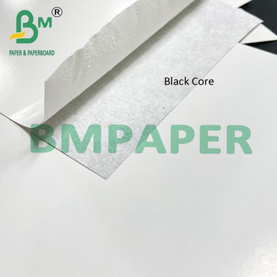 280 g 290 g 300 g Papel de poker preto com núcleo branco 63 x 88 cm Para cartas de jogo