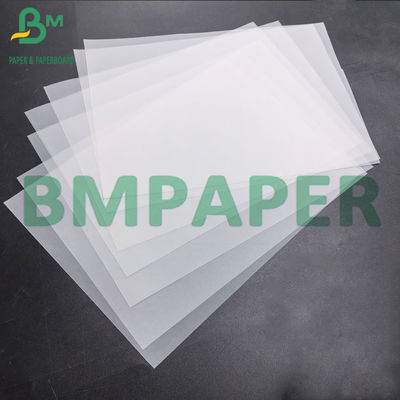 55 gm 60 gm papel de rastreamento branco natural papel de transferência de desenho translúcido
