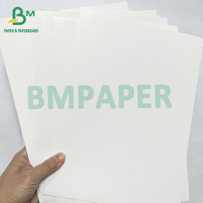 300 gm Kit 6 de cartão branco à prova de gordura para embalagens de frango frito