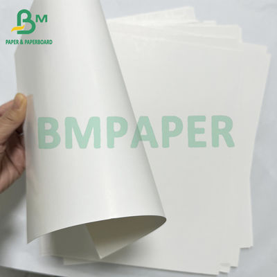 300 gm Kit 6 de cartão branco à prova de gordura para embalagens de frango frito