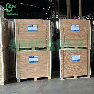 120 +120 GSM 1MM Espessuras Branco Cartão ondulado de duas camadas de lado único E para caixa cosmética