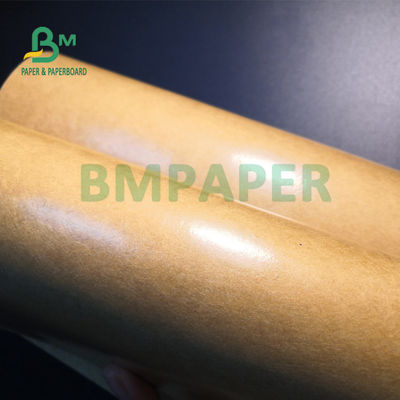 250gm impermeável + 15g PE revestido papel kraft rolo para xícara descartável 770mm