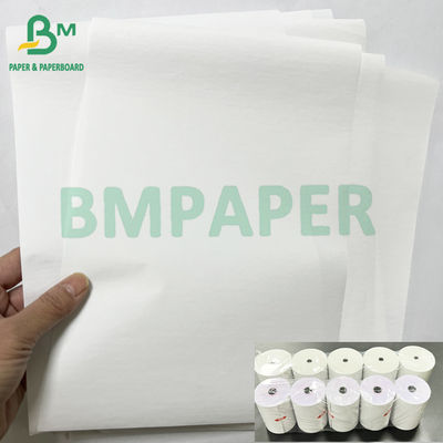 Papel POS reciclável de 48 gm 55 gm Rolo Jumbo para caixas registadoras