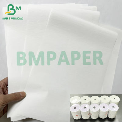 Papel POS reciclável de 48 gm 55 gm Rolo Jumbo para caixas registadoras
