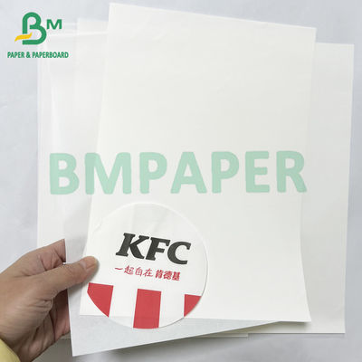 40gm de papel de sanduíche reciclável de grau alimentar kit 3 kit 5 à prova de óleo